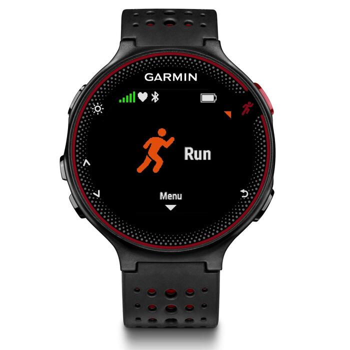Смарт-годинник Garmin Forerunner 235 WHR з пульсометром та сповіщеннями зі смартфона (Marsala-Red, Single)