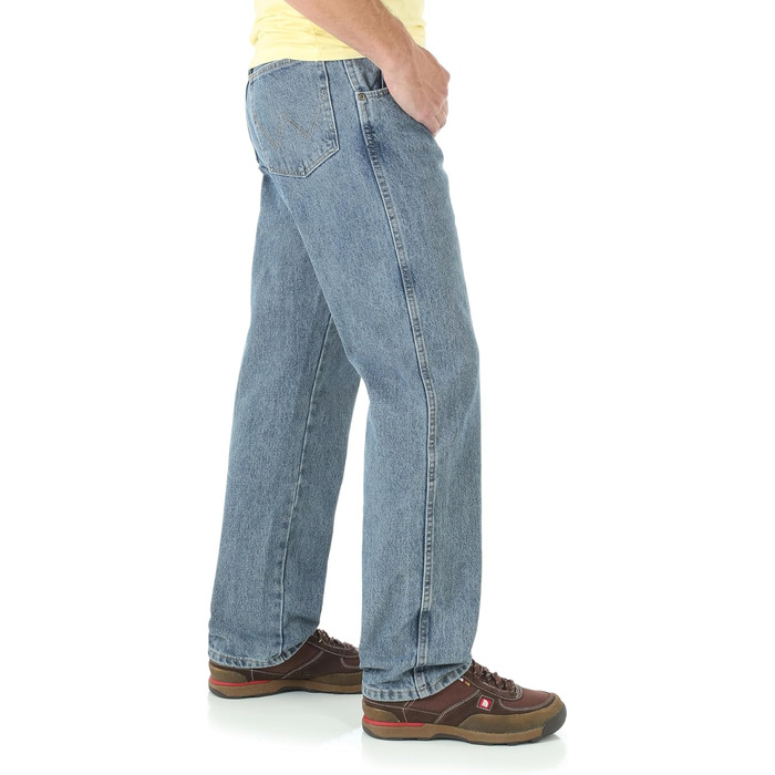 Чоловічі джинси Wrangler Relaxed Fit, сіро-індиго (34W / 30L)