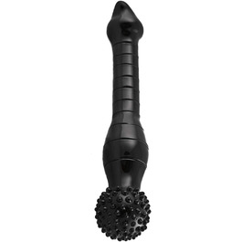 Скляний дildo Zepter чорного кольору