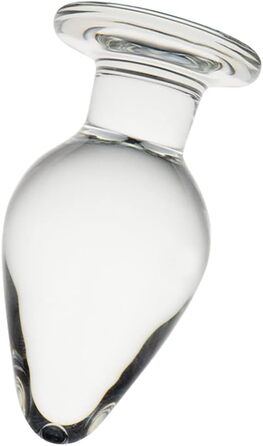 Анальний розширювач зі скляним конусом Analplug 5 см для жінок та чоловіків - кришталь