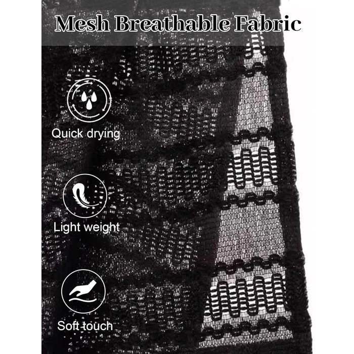 Чоловіча сорочка поло з мереживом AIEOE, колір чорний, розмір XL