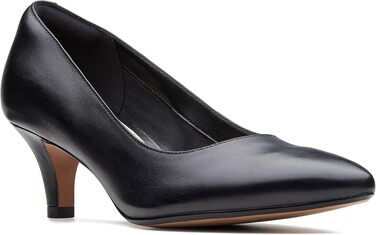 Жіночі туфлі-човники Clarks Linvale Jerica, шкіряні, чорні, розмір 38 EU