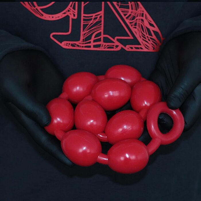 Анальні кульки силіконові LZMYZ (XL, 7 см) для сексуальної стимуляції - 6 розмірів, анальні намисто, дилда