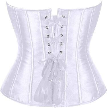 Корсет-бастінг для жінок, топ-бастінг з квітковим принтом, сатиновий корсет-бастінг великих розмірів, білий корсет-бастінг для бурлеск-образу, 6XL