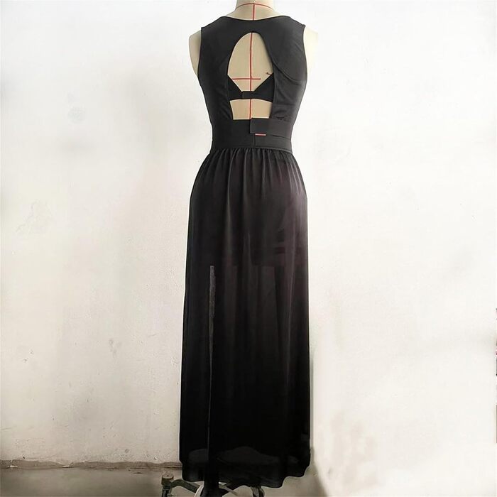 Жіноча сексуальна сукня-комбінезон з пуш-ап бюстгальтером, мереживний бандаж, піжама, прозора білизна, комплект з лакового матеріалу, чорний, XXL