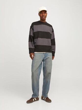 Чоловічі джинси Jack & Jones JJIEDDIE JJORIGINAL MF 710 NOOS, вільний крій (Loose Fit), синій денім, розмір 28W/34L