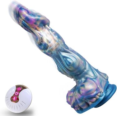 Анальний вібратор Jpscor Monster з нагріванням, 10 режимів вібрації та стимуляції G-точки та простати