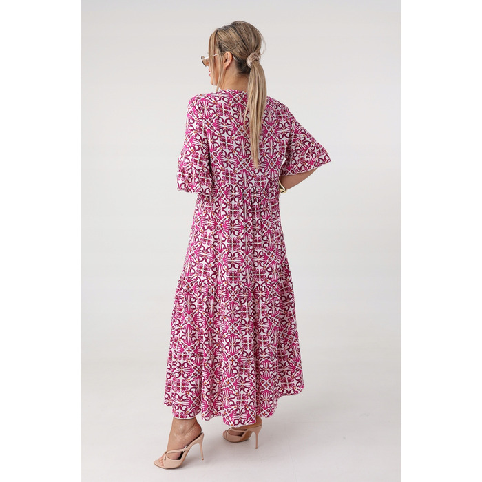Сукня FEMIMODA в стилі бохо maxi для роботи, розмір 44/46