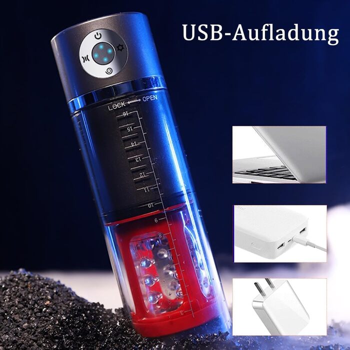 Електрична помпа для збільшення статевого члена Jpscor, 5 режимів, для чоловіків