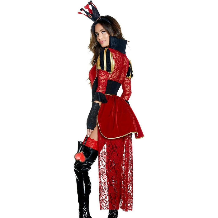Костюм для дорослих Forplay Royal Treatment Sexy Storybook, L-XL, Червоний