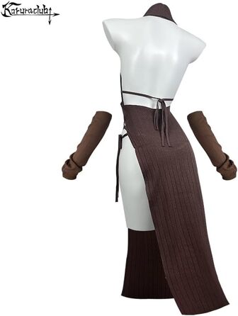 Костюм Чонгсам KORURACLUB Love: Преміум якість, Cosplay, білий/чорний, для дорослих (L-XL)