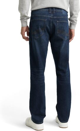 Чоловічі джинси Tom Tailor Josh Regular Slim Fit, темно-сині (Blue Denim Dark Wash), стрейч