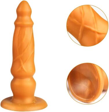Анальний масажер SXOVO для жінок та чоловіків – 22 см, з сукупником, для масажу G-точки та простати, еротична іграшка для дорослих, індивідуальне використання (1 шт.)
