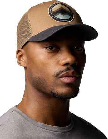 Кепка-снэпбек Columbia Mesh Snap Back унісекс, сітчаста з регульованим розміром, Delta/Shark/Circular Landscape