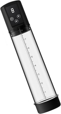 Електричний пеніс-насос Jinqian для збільшення та ерекції: 9 рівнів вакууму, тренажер для чоловіків