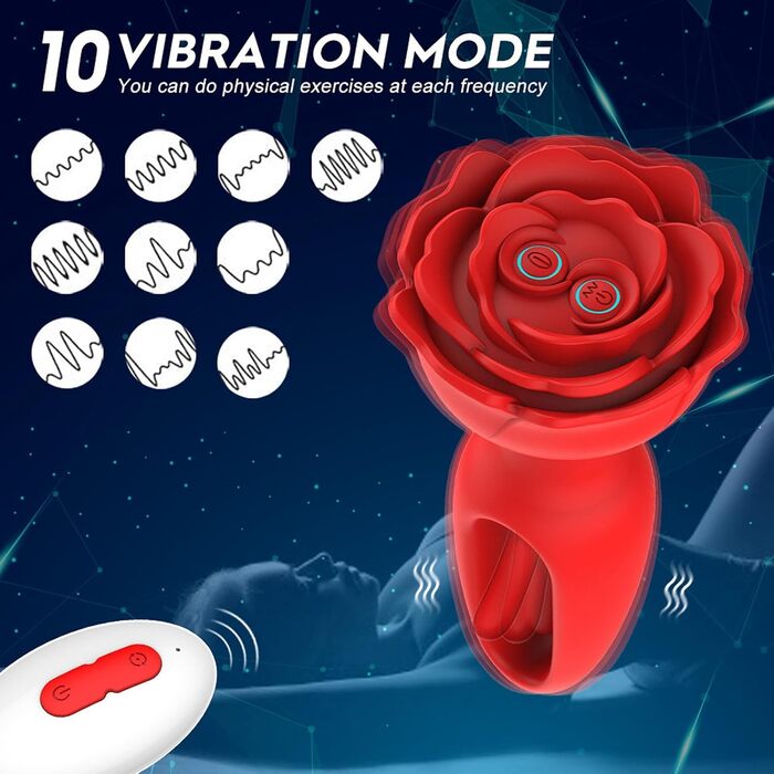 Вібратор анальний PINTLE для жінок з 10 режимами вібрації, масажер простати, водонепроникний силікон, стимулятор клітора, секс-іграшки для пар