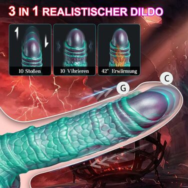 Вібратор для жінок - анальний вібратор з підігрівом та швидкою функцією імпульсу. Іграшки для дорослих, секс-іграшки.