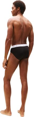 Труси чоловічі Tommy Hilfiger 3 шт. в упаковці, боксер, логотип, жовтий (чорний/чорний/чорний, білий Wb)