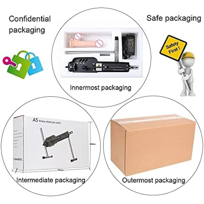 Металева секс-машина Fredorch Big Dildo з VAC-U-Lock, для чоловіків, жінок та пар, тиха робота