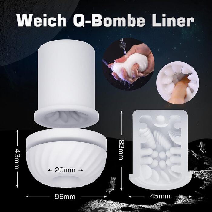 Електричний мастурбатор для чоловіків з телескопічною конструкцією, 5 режимів, вібрація, секс-іграшка