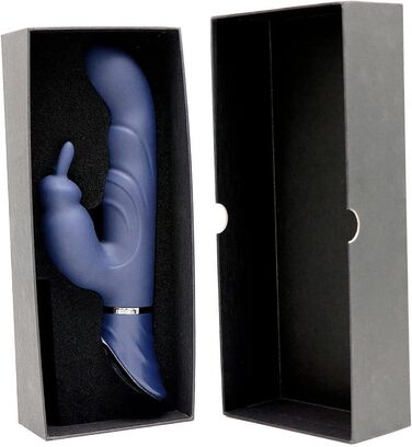 Вібратор для жінок Rabbit, стимулятор клітора та G-точки, з двома моторами, силіконовий дildo, 7 режимів, USB-зарядка, водонепроникний