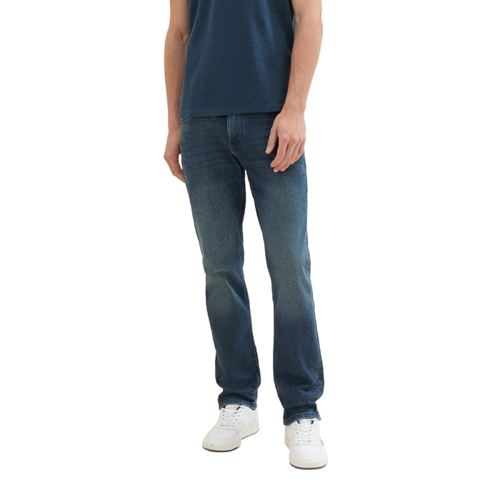 Чоловічі джинси Tom Tailor TTMARVIN Straight з еластичним стрейчем, колір Dark Stone Wash Denim, 32W/32L