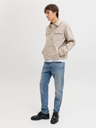 Чоловічі джинси Jack & Jones Jjimike Jjcooper St 335 Bf Tapered Fit, світло-блакитні, денім (31W / 32L)