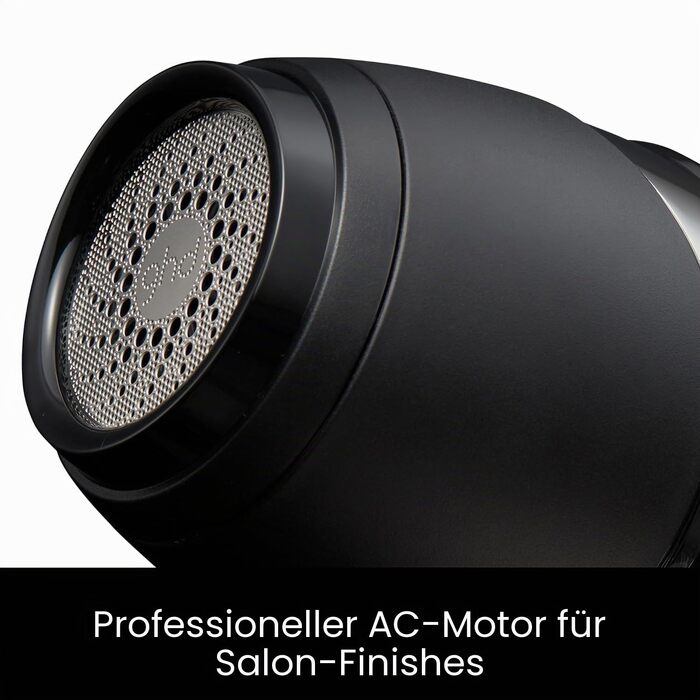 Професійний іонний фен ghd air для швидкого сушіння волосся, чорний (Set Black)