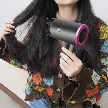 Професійний фен для волосся Haartrockner 2000W з дифузором та концентратором, 2 режими швидкості та температури, захист від перегріву, для дому та салонів