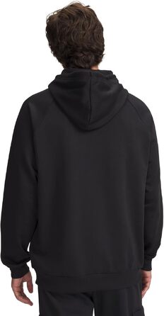 Чоловіча толстовка з капюшоном Under Armour Rival Fleece Logo Hoodie, чорна, розмір XL