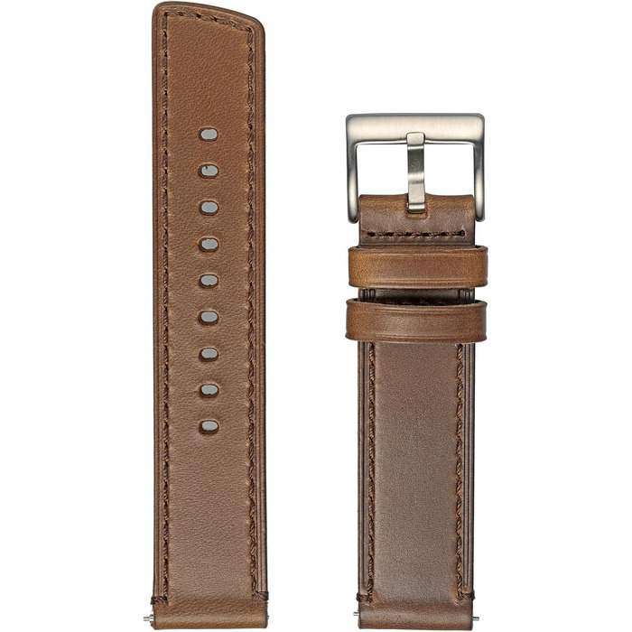 Шкіряний вінтажний ремінець для годинника Horween зі швидким This-затискачем, натуральна шкіра, 24 мм