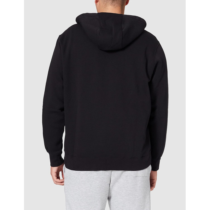 Чоловіча толстовка з капюшоном Nike Sportswear Club Fleece чорна Nike Herren Kapuzenjacke Sweat Club L Black/White