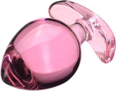 Анальний вібратор з кристалічними кульками - G-Spot стимулятор для жінок та чоловіків