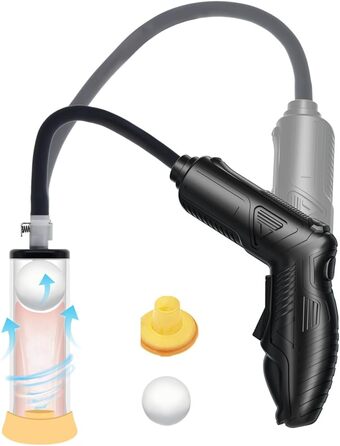 Пумпа для збільшення пеніса Jpsor 2-в-1 з пристроєм для розтягування крайньої плоті, вакуумна помпа для чоловіків, SM-іграшка