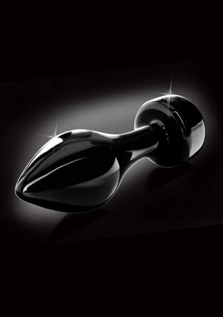 Масажер скляний ручної витримки PIPEDREAM Icicles No 29, блакитний (чорний), 1 шт.