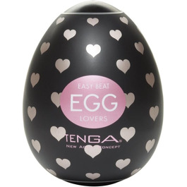 TENGA EGG Easy Beat - чоловічий мастурбатор з 6 внутрішніми структурами та 6 одноразовими оболонками