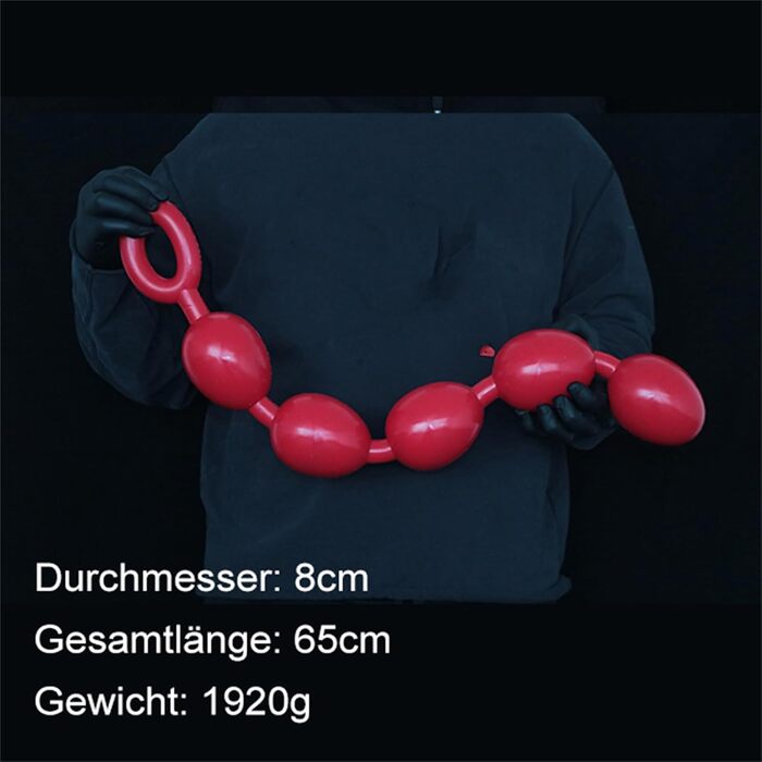 Анальний масажер Hrekssi з кулями, 7 розмірів, для чоловіків та жінок, анальний плаг, дилататор ануса, масажер простати