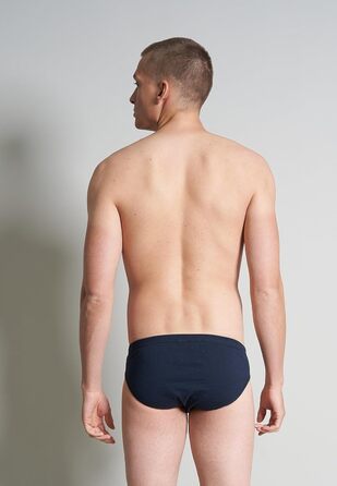 Труси чоловічі Götzburg без шва, бавовна, 10 шт. в упаковці, чорний та блакитний мікс (L)