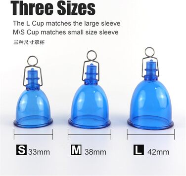 Набір для збільшення пеніса Yasexx 3 розміри, вакуумний екстендер для чоловіків (повний комплект)