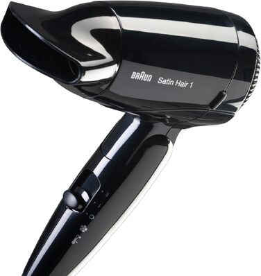 Компактний дорожній фен для волосся Braun Satin Hair HD 130