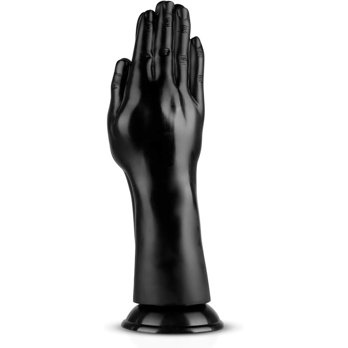 Анальний секс-іграшка BUTTR Double Trouble Fisting Dildo, Чорний, XXL, для досвідчених користувачів