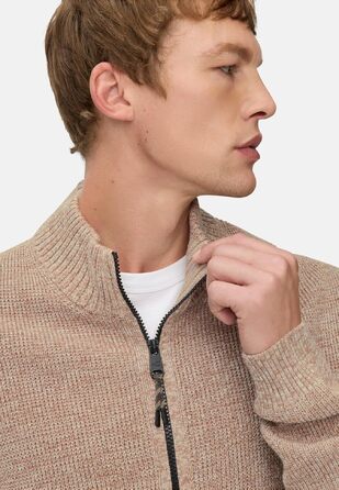 В’язаний піджак camel active (розмір XL, колір вівсяний)