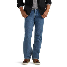 Чоловічі джинси Wrangler Authentics Regular Straight Fit, темно-блакитні (Dunkel Stonewash), 38W / 32L