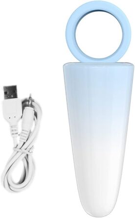 Віброяйце NAIXBTY для жінок: масажер для вагіни та ануса, вібраційний масаж, сексуальні іграшки для пар (блакитний)