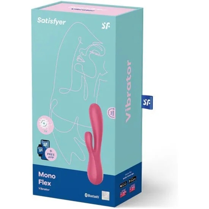 Вібратор для точки G Satisfyer, червоний, 19 см, силікон