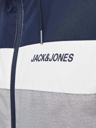 Чоловіча куртка-бомбер Jack & Jones Blousonjacke, темно-синя (Navy Blazer)
