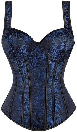 Корсет жіночий YLCYDLYU чорний, великі розміри, корсет з шнурівкою, годе, жакард, топ XL