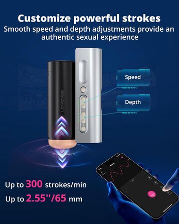 Lovense Solace Pro - автоматичний мастурбатор для чоловіків з керуванням через додаток, вібраційний мастурбатор, імітація орального сексу, інтеграція з AI/VR, іграшки для дорослих