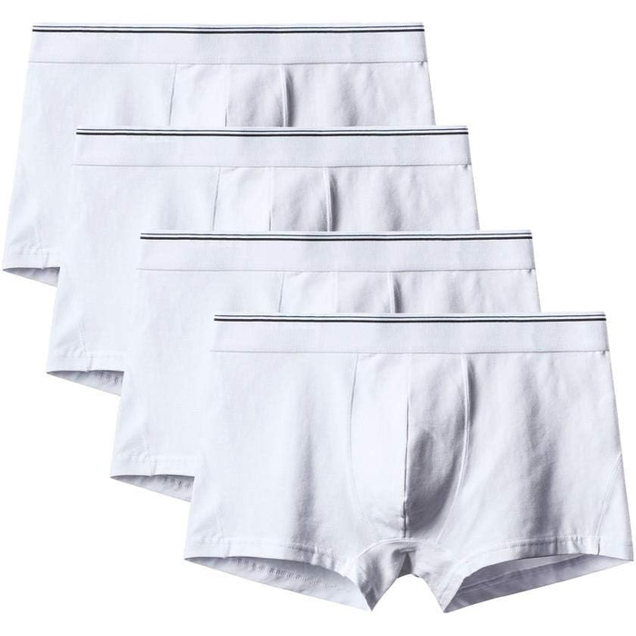 Боксерські шорти чоловічі Kliy (4 шт.) з бавовни, дихаючі, модні, сексуальні, для чоловіків