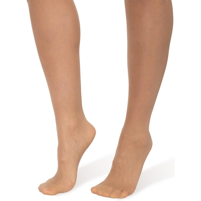 Шосточки BANANAU 20 Den з відкритим промером, мереживо, S, Daino